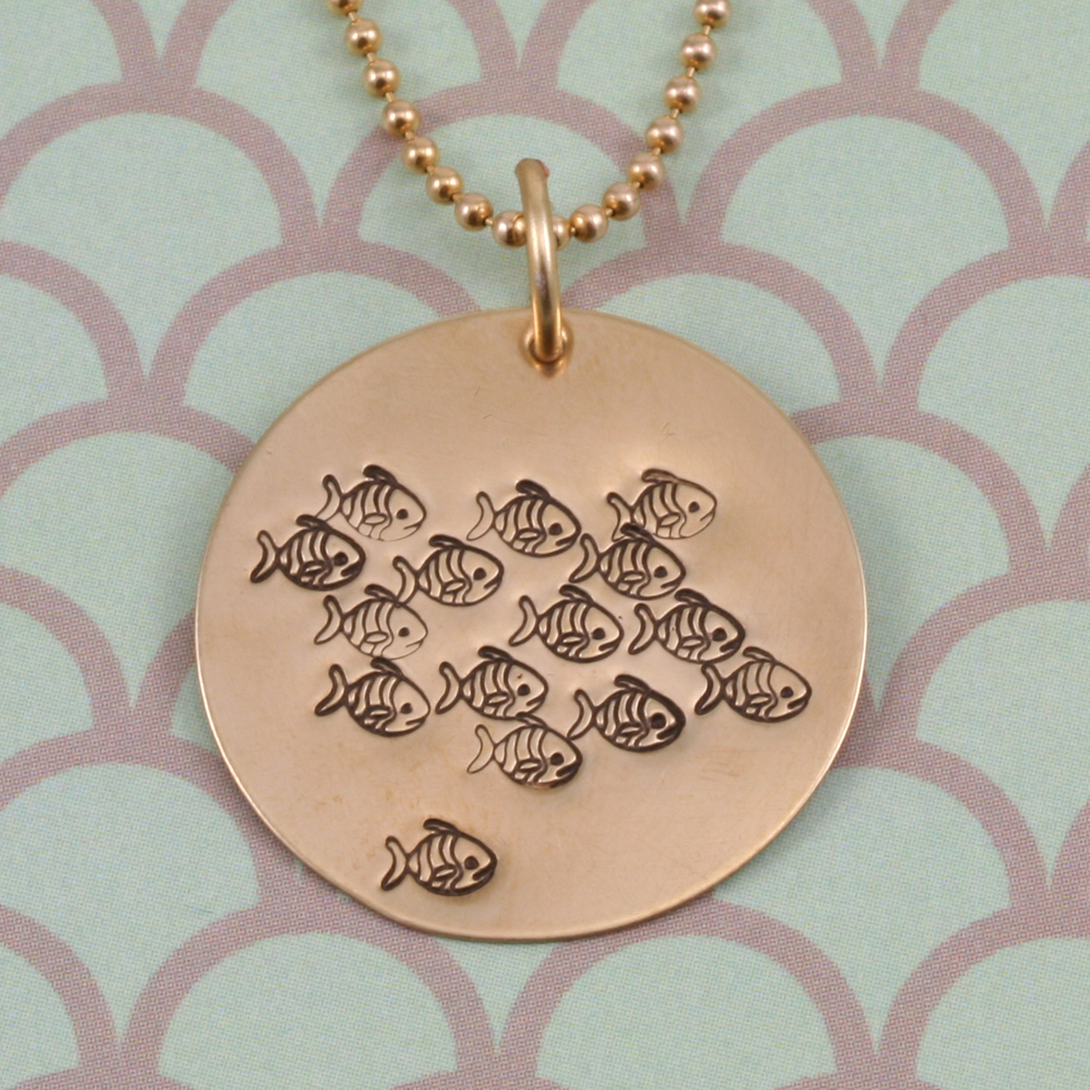 Metal Stamping Tools Tropical Fish Metal Design Stamp-Beaducation Original